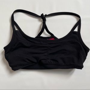 Kyodan black sport bra low impact